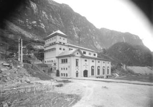 Dale kraftstasjon, ca 1928